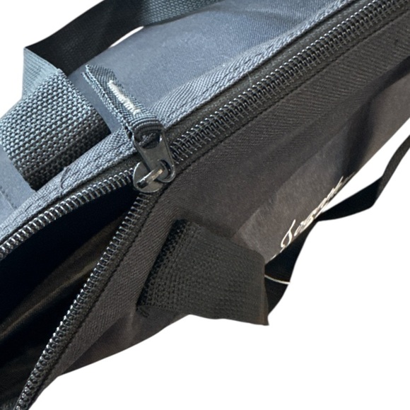 Tree of Life Caring Together Black & Charcoal Nylon Lap Top Tote Bag NWOT - Picture 6 of 12